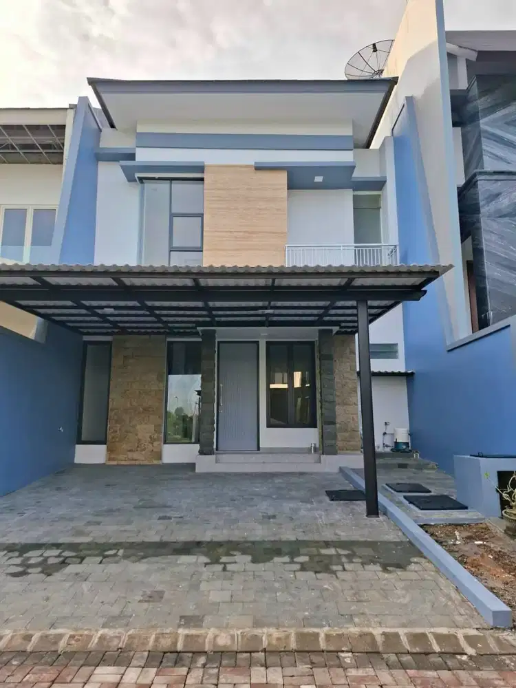 Dijual Rumah Pakuwon City Palm Beach 2 Lantai Sudah Renovasi