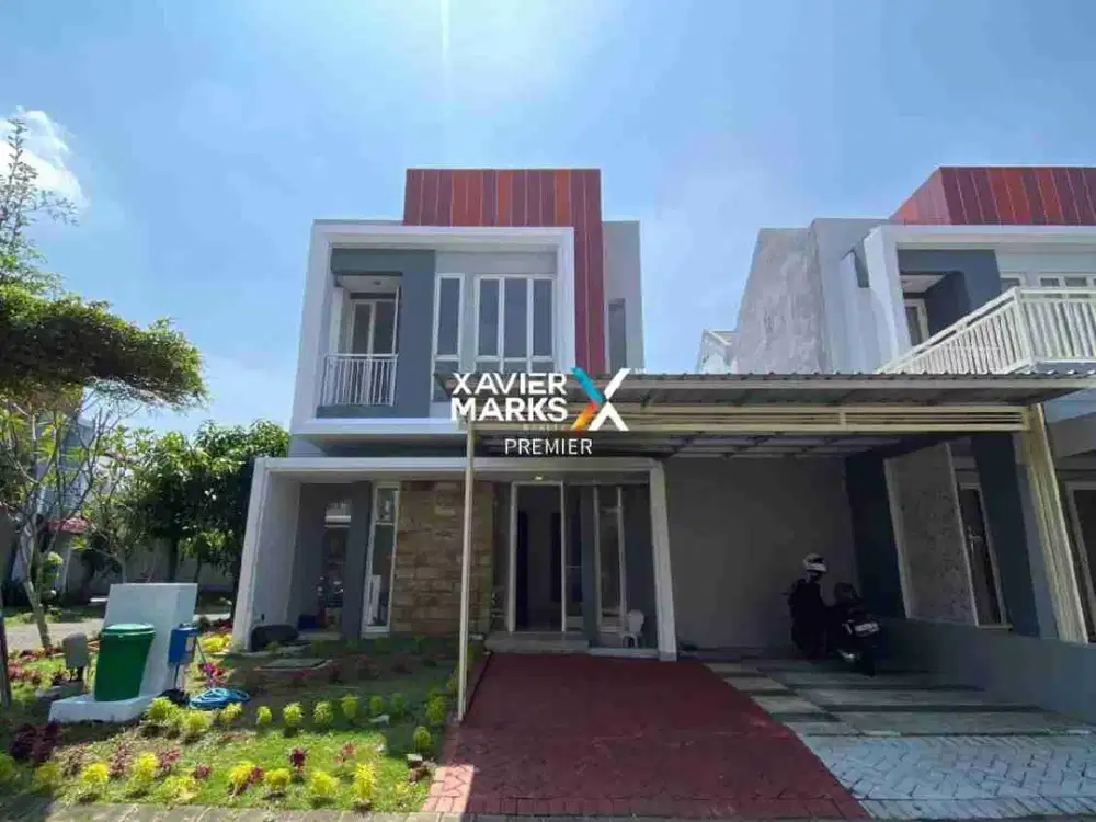 rumah hook full furnish di perum green orchid suhat malang