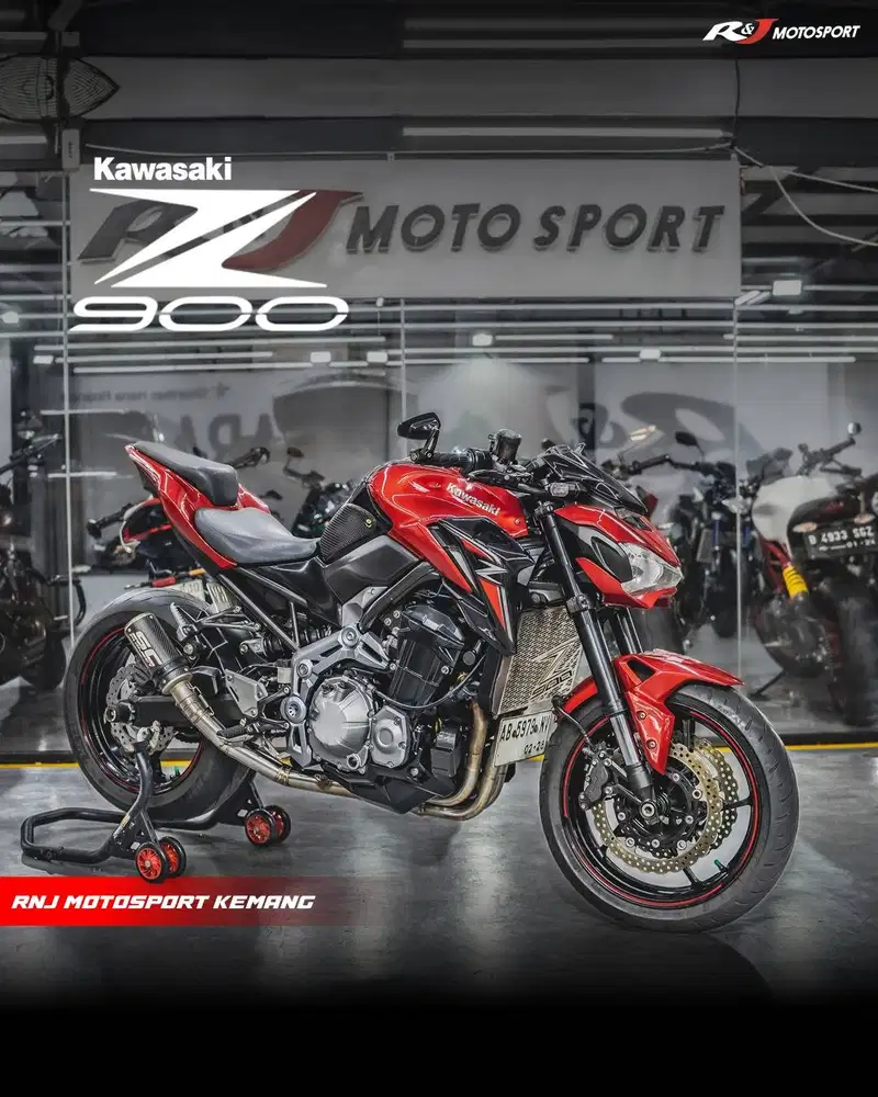 Kawasaki Z900 Z 900 Nik 2017 knalpot SC Project