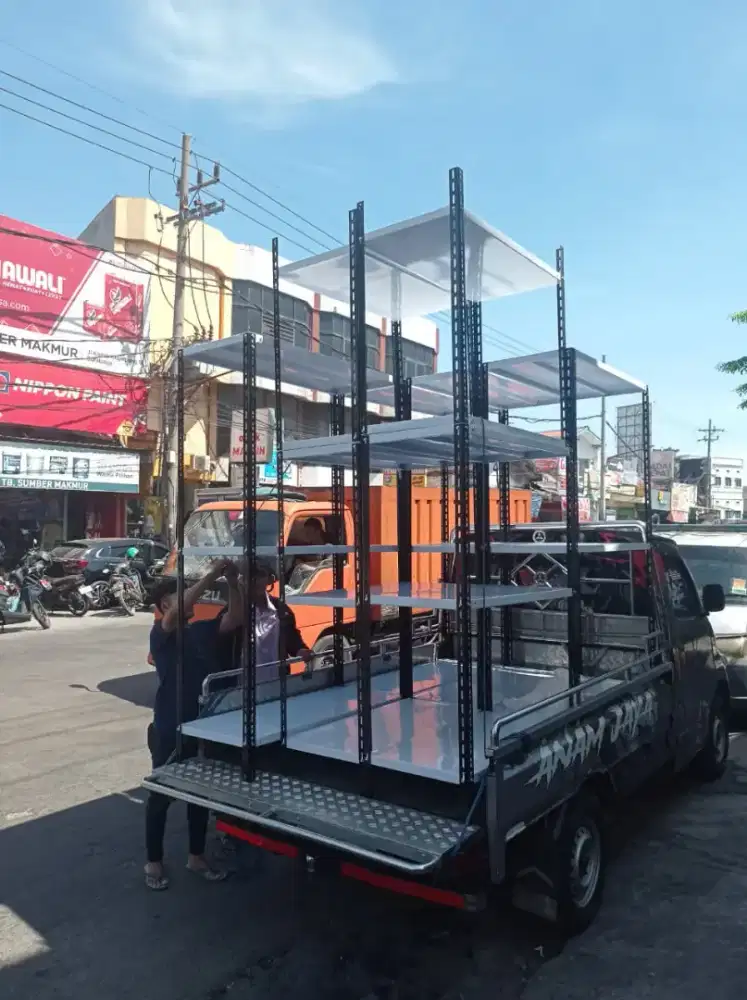 RAK BESI RAK GUDANG SUPER TEBAL