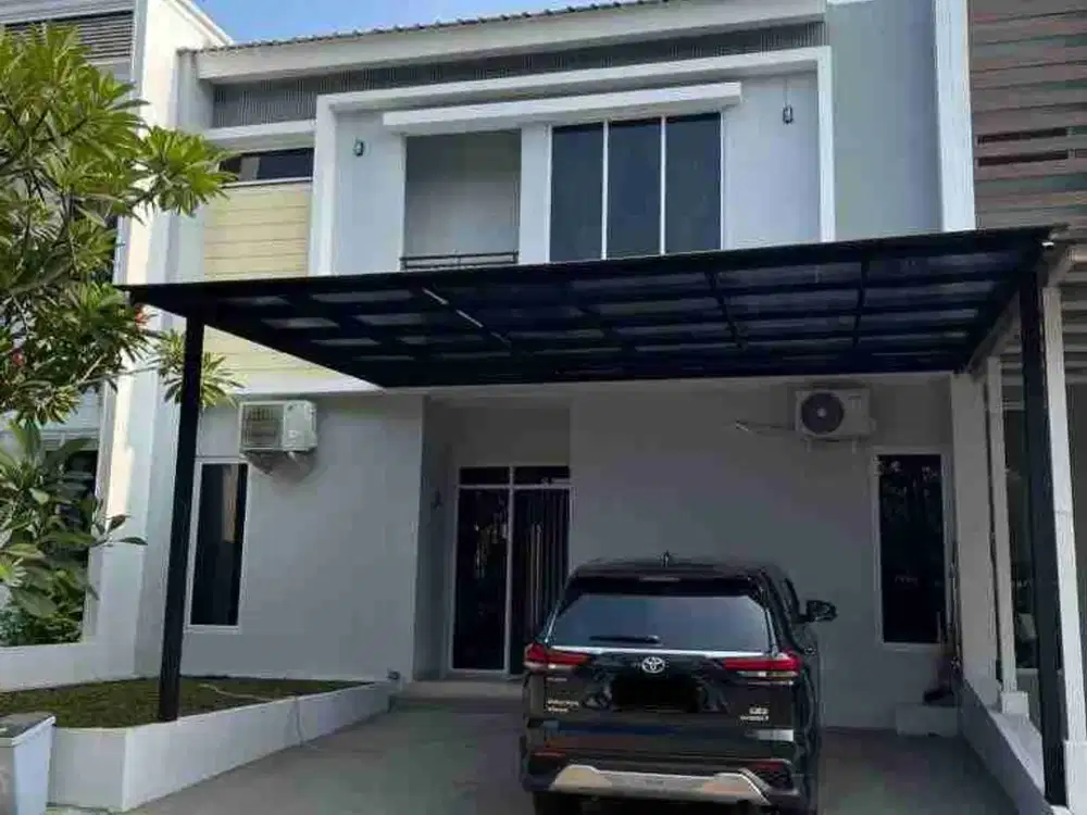 FURNISHED !! Luas 153 Rumah Cluster Yarra JGC Jakarta Garden City