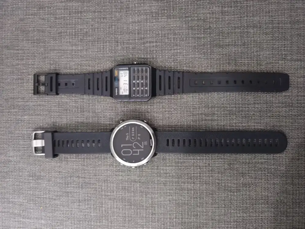WTS Garmin FR645 + Casio Ca-53W