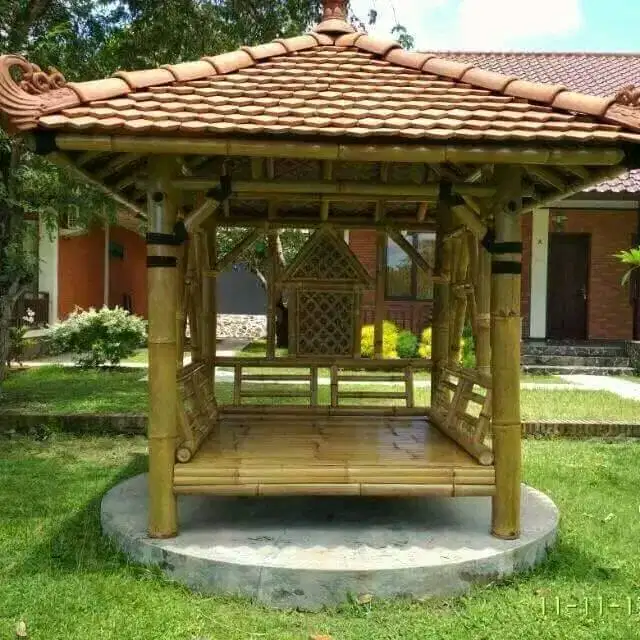 menerima pembuatan gazebo