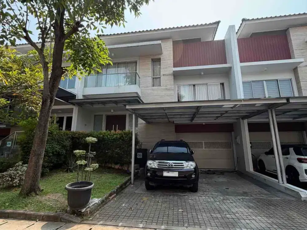 Rumah Golf Island PIK 10x20 , Semi Furnished