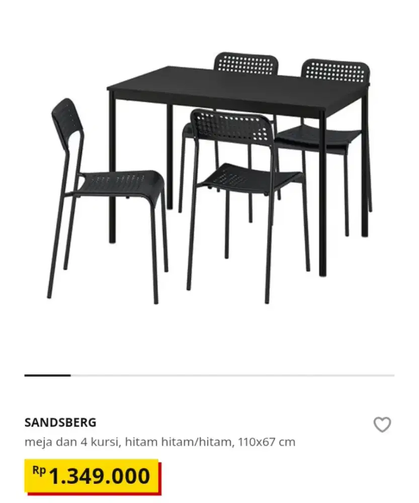 MEJA MAKAN IKEA