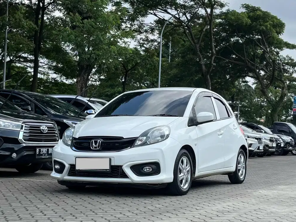 [ TERAWAT ] HONDA BRIO 1.2 E AT MATIC 2017 PUTIH