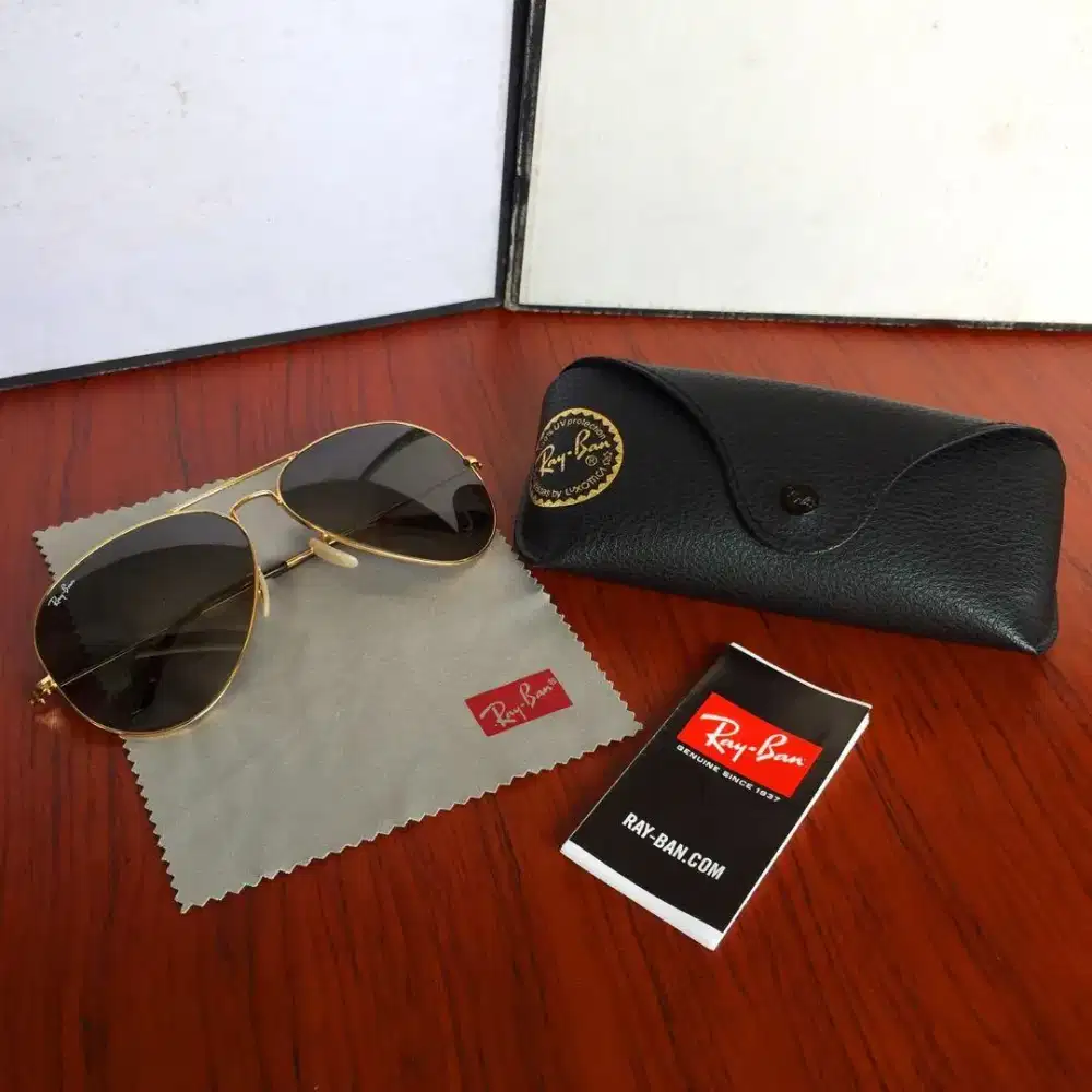 Ray-Ban Aviator RB3025 sunglasses kacamata second lens original brand