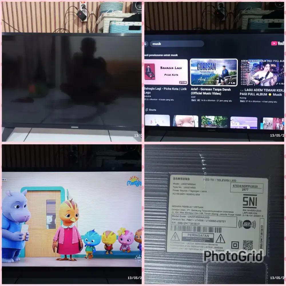 Smart tv samsung 32inch seri 4