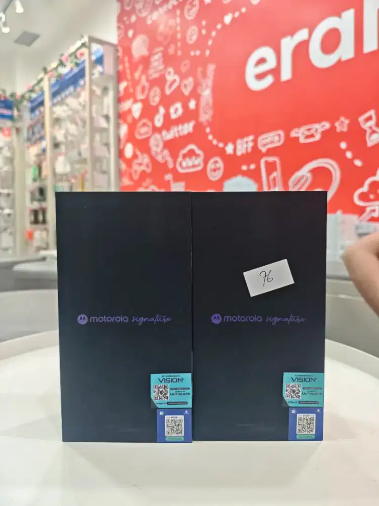 Motorola signature ready cicilan syarat cukup KTP tanpa DP bunga 0