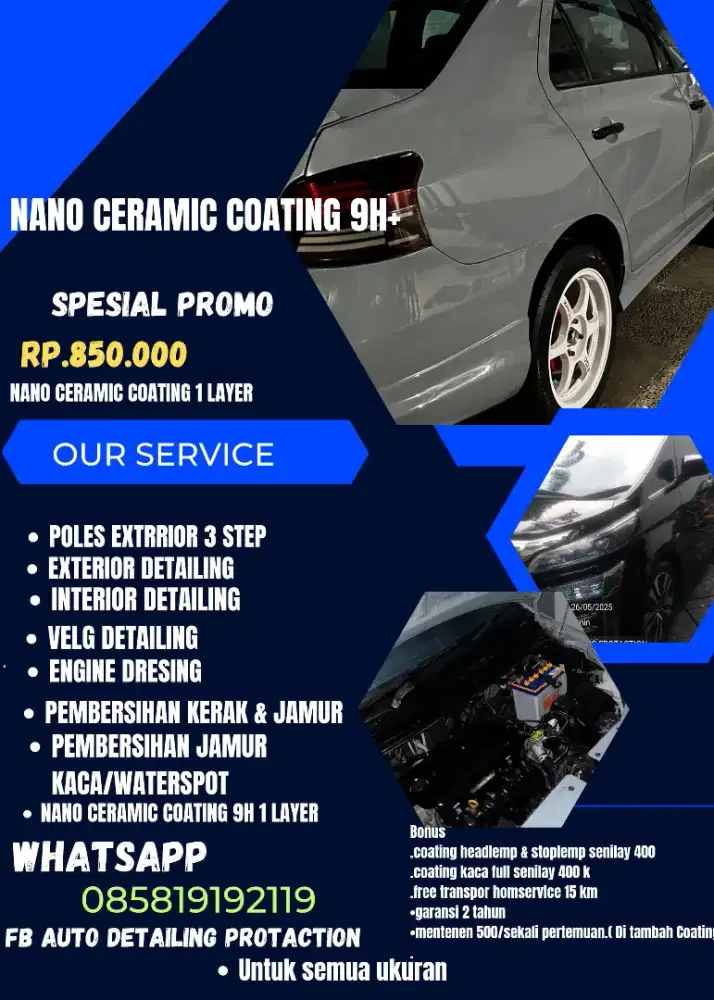 JASA SALON MOBIL PANGGILAN JAKARTA & SEKITARNY