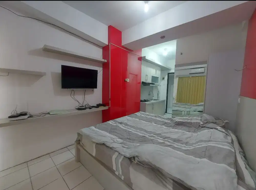 jual cepat murah apartemen grand asia afrika GAA studio 22 furnished