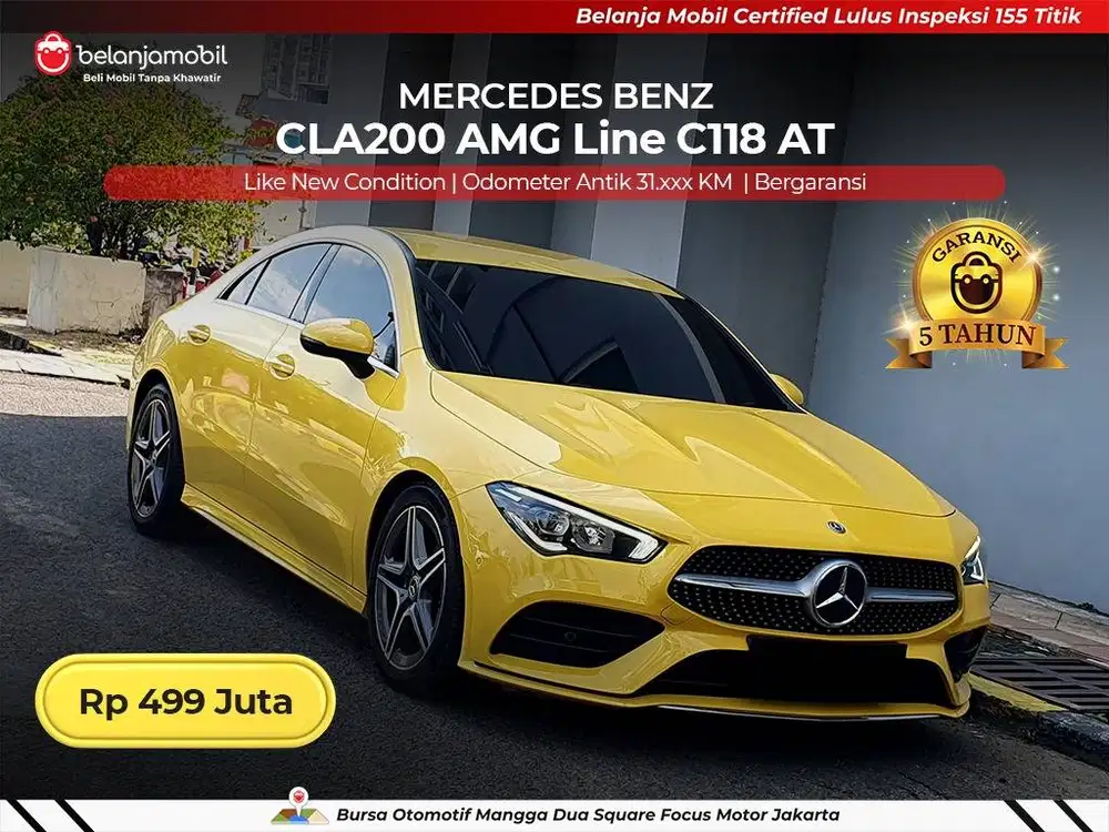 [ GARANSI 5TH ] Mercedes Benz Mercy CLA200 CLA 200 C118 AT 2019 2020