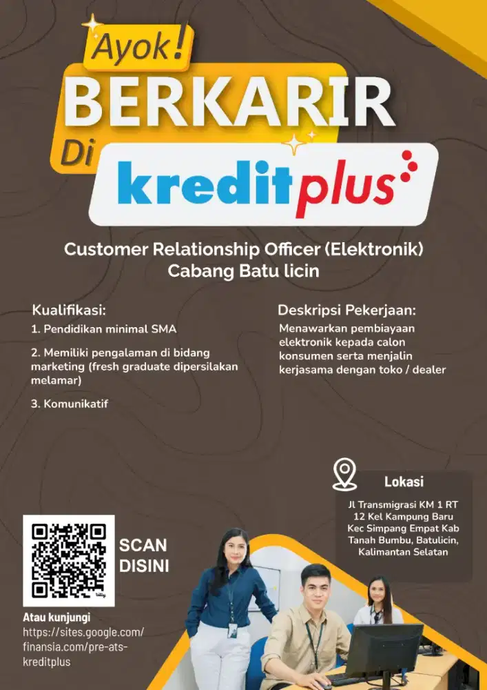 LOWONGAN KERJA MARKETING