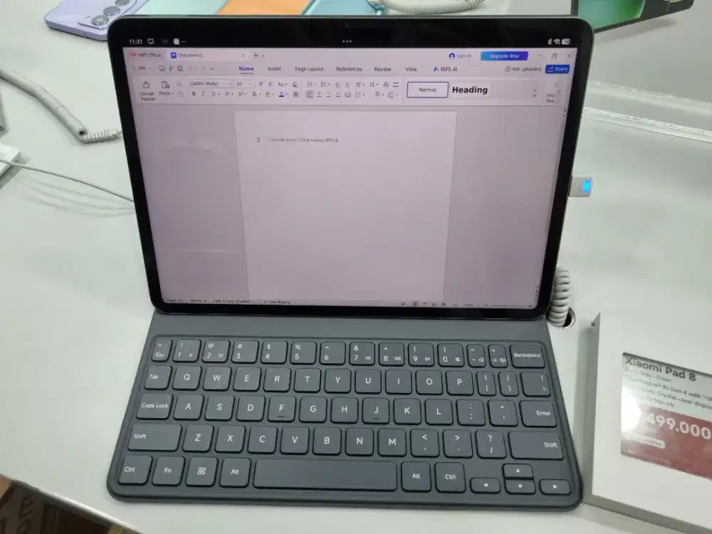 Xiaomi pad 8 PC level free keyboard cover