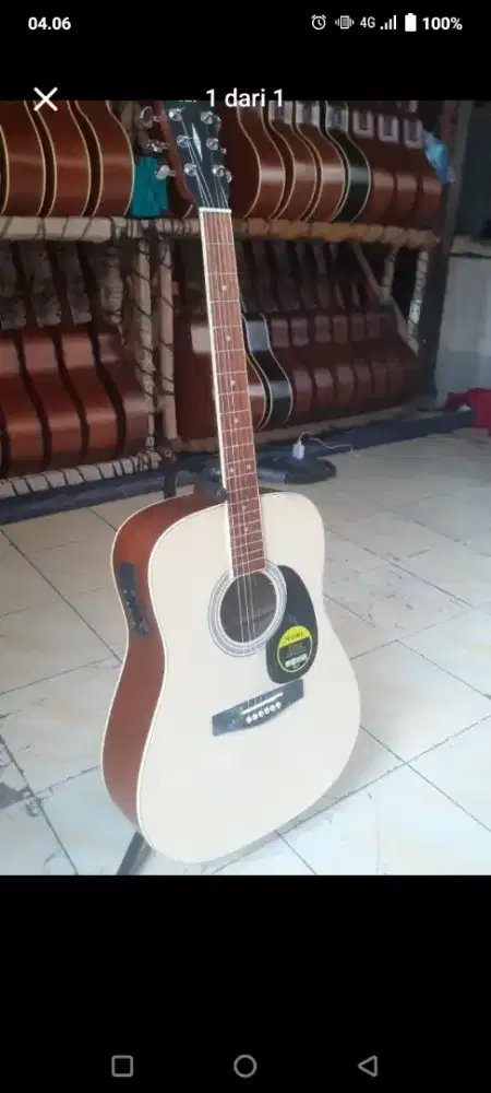 Gitar akustik elektrik cort
