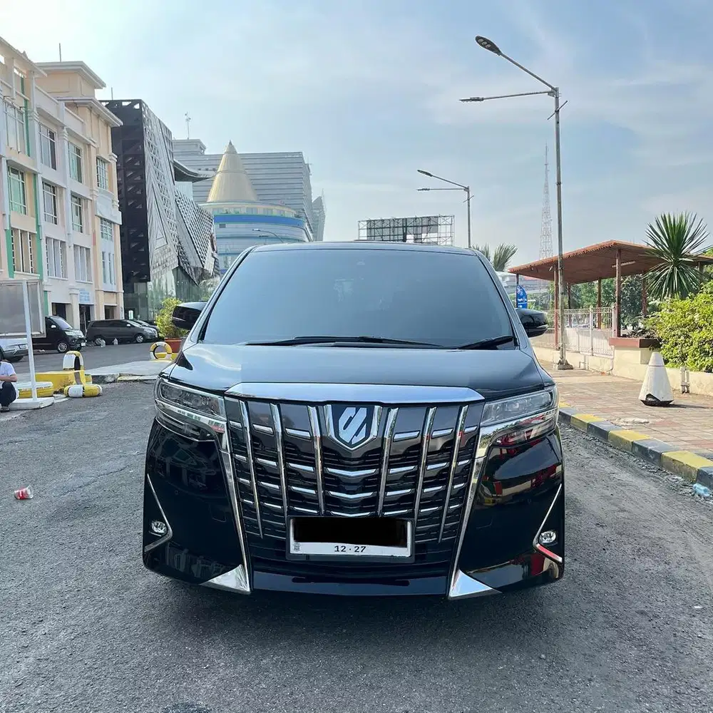 TOYOTA Alphard G ATPM 2022 Hitam AT Black