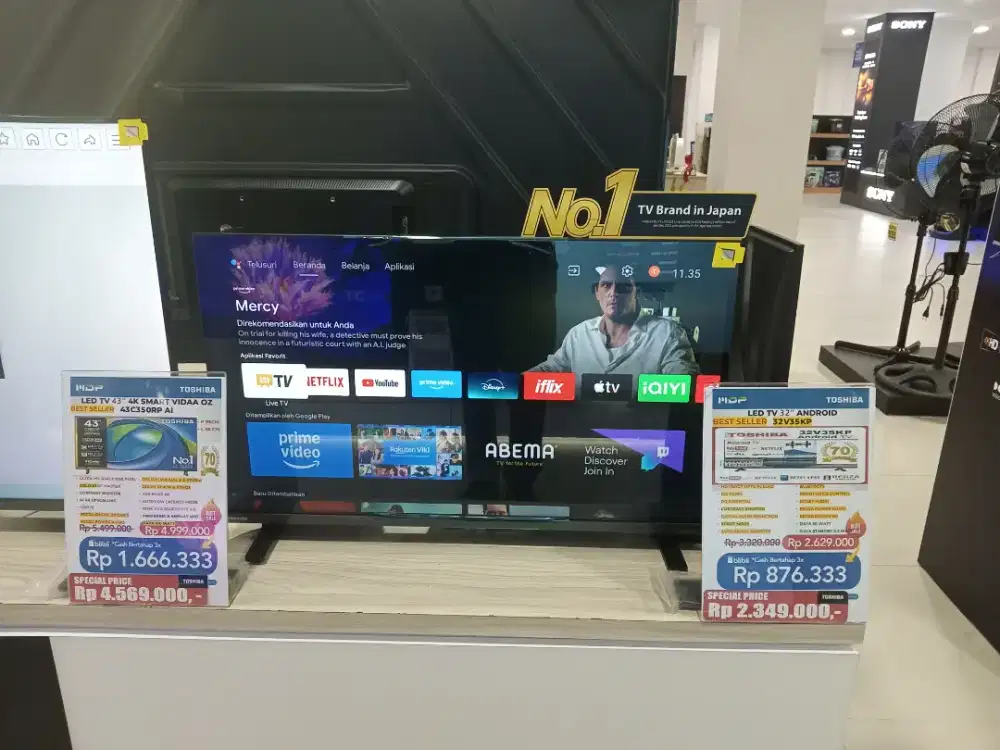 TOSHIBA TV 32 inch Android