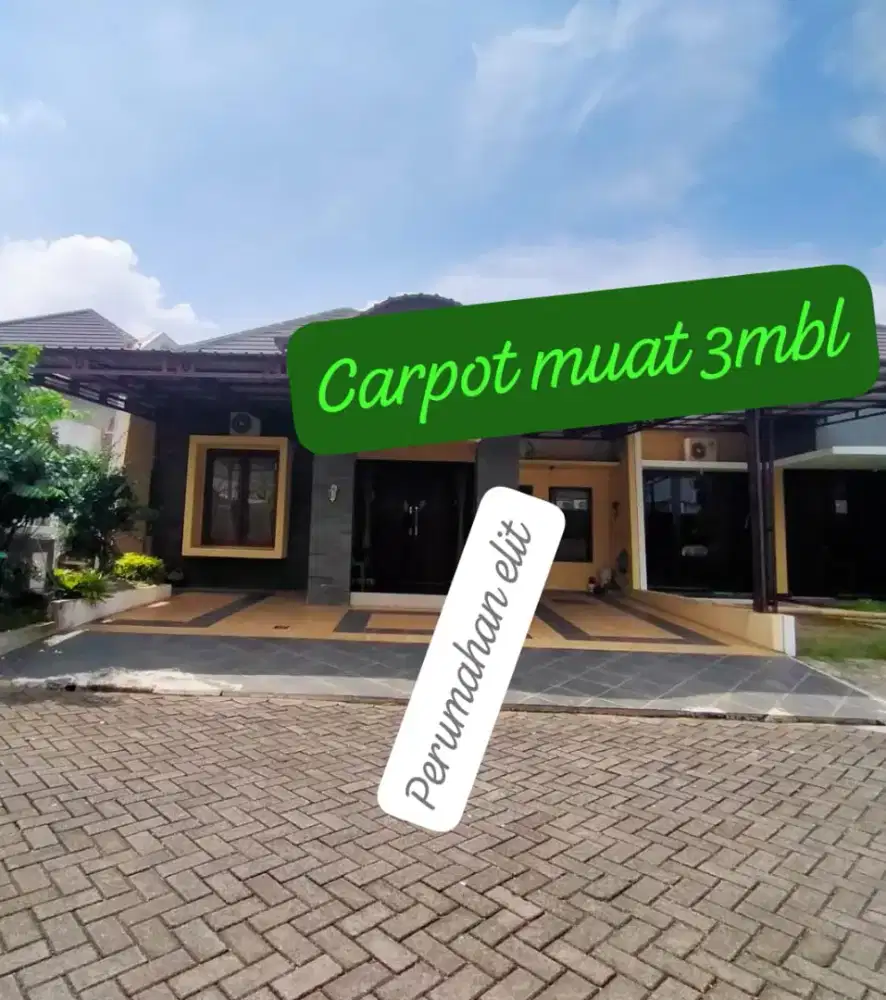 Rumah Tembalang sangat istimewa kawasan elit dikota semarang