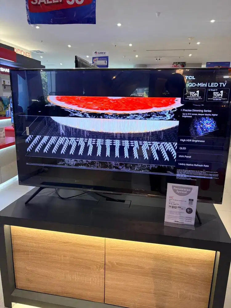 TCL MINILED GOOGLE TV 4K 55
