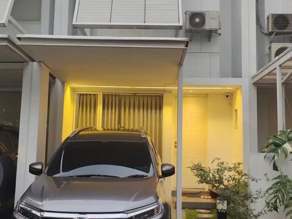 Dijual Rumah Mezzanine Modern Style Furnished di Cluster BSD Selangkah dari QBig