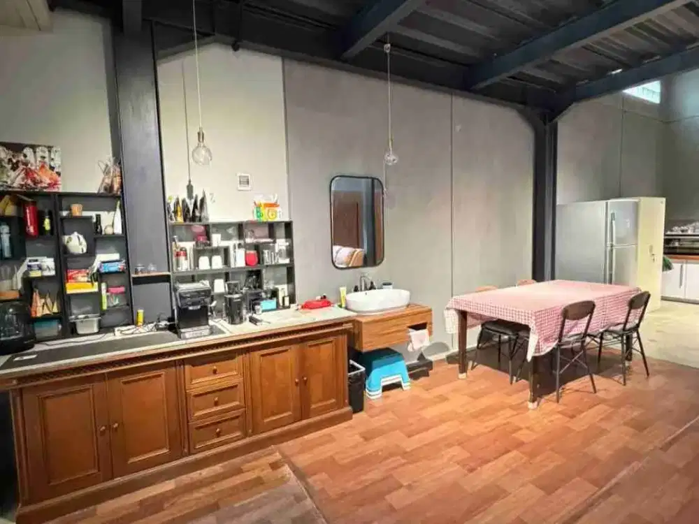 jual rumah full furnish full renov siap huni di cluster elit KBP