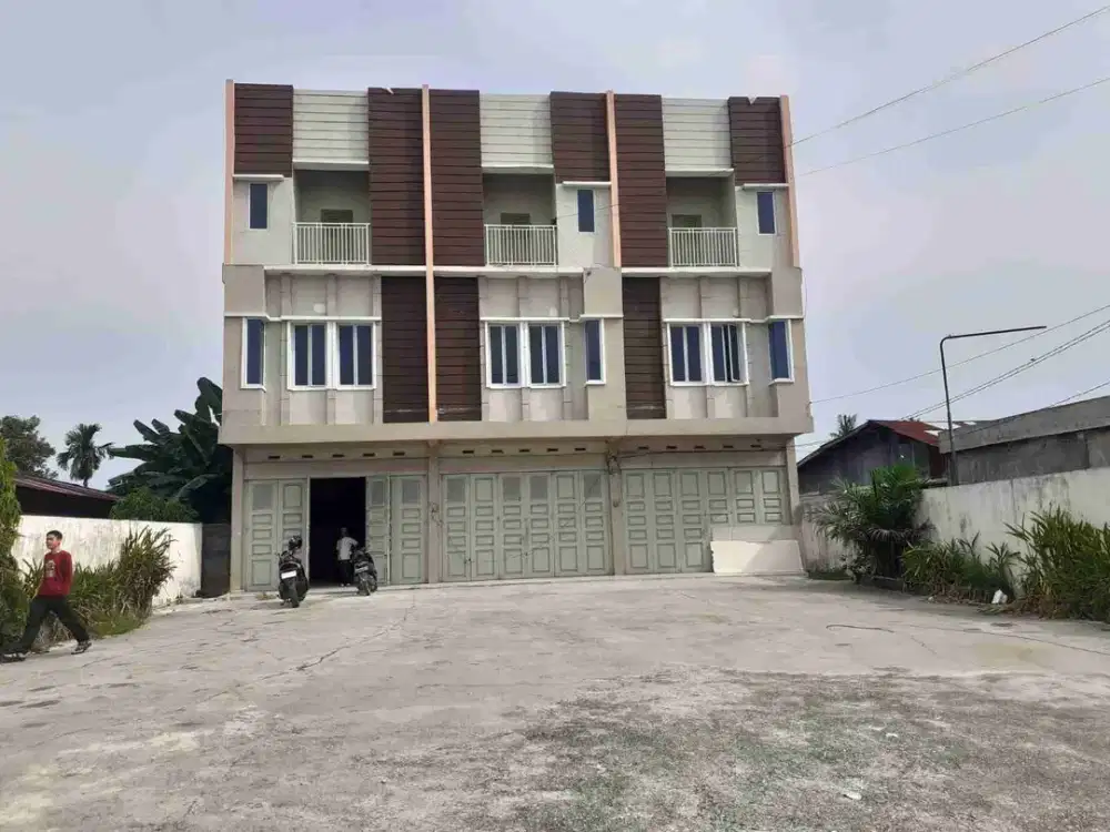 RUKO STRATEGIS DI HR SOEBRANTAS, LT 1008M², 3 LANTAI