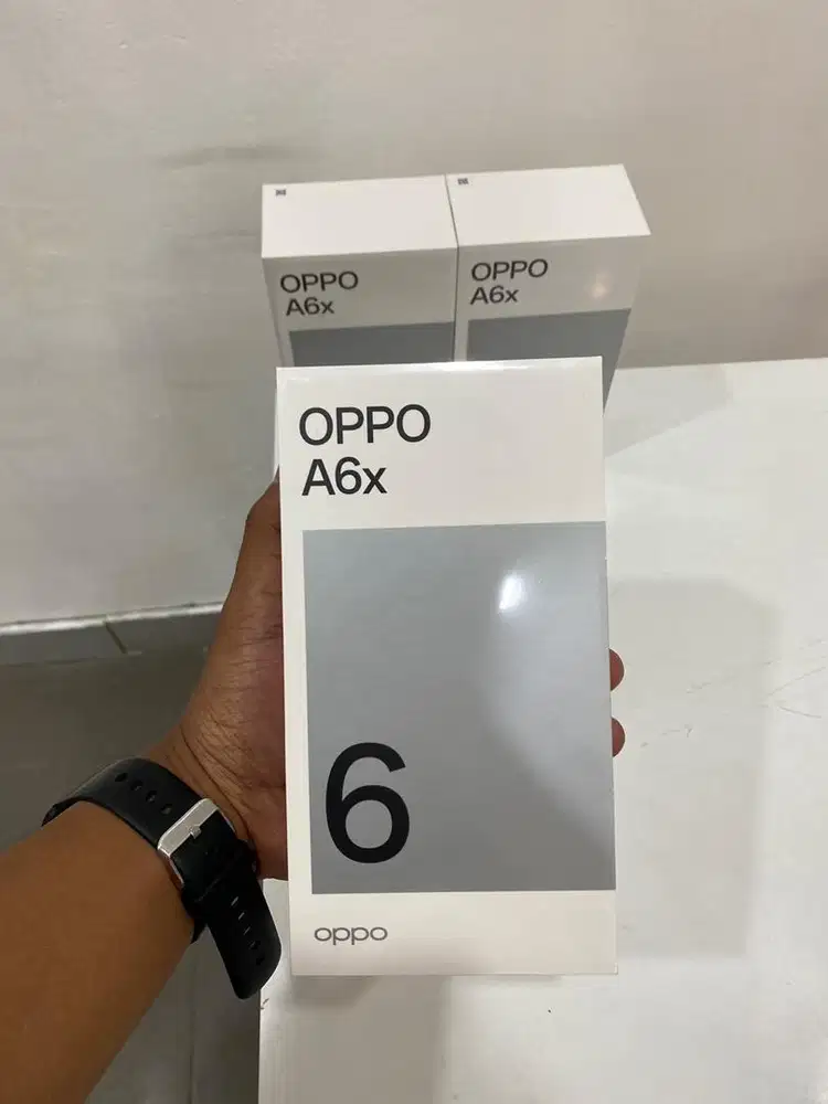 dijual OPPO A6X 8/128 Garansi Resmi