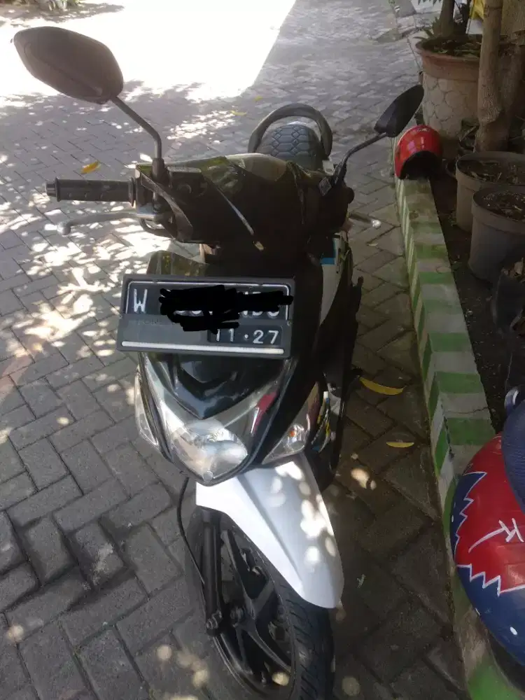 Jual Honda beat pop 2017 (putih) plat w sidoarjo