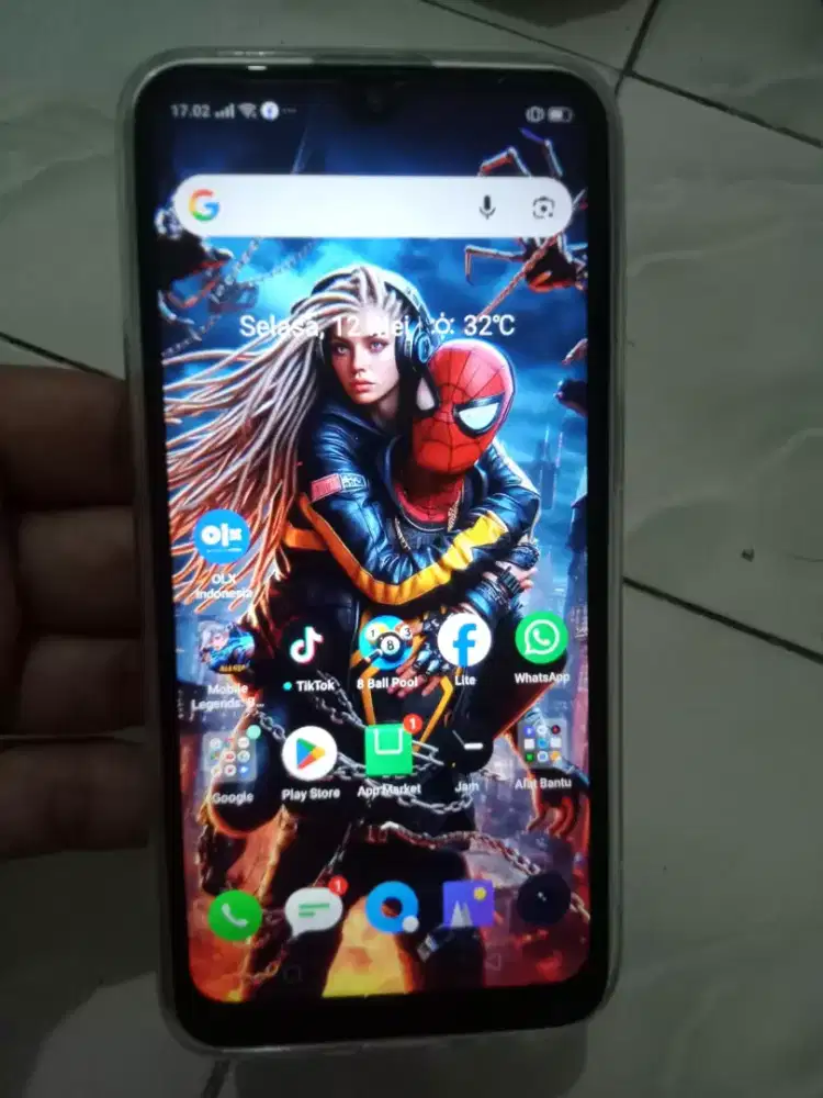 Hp realme c2 ram 3/32 normal