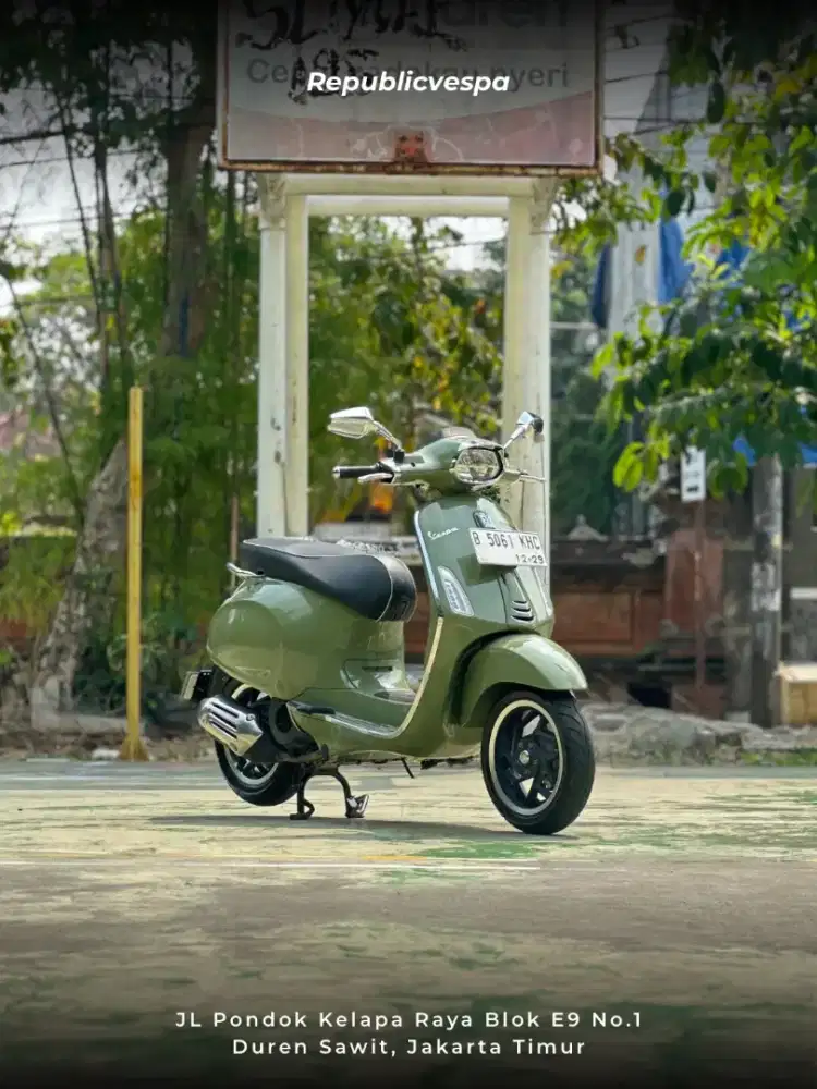 VESPA SPRINT NEW MODEL 150 IGET ABS LED TAHUN 2024 KM LOW!!
