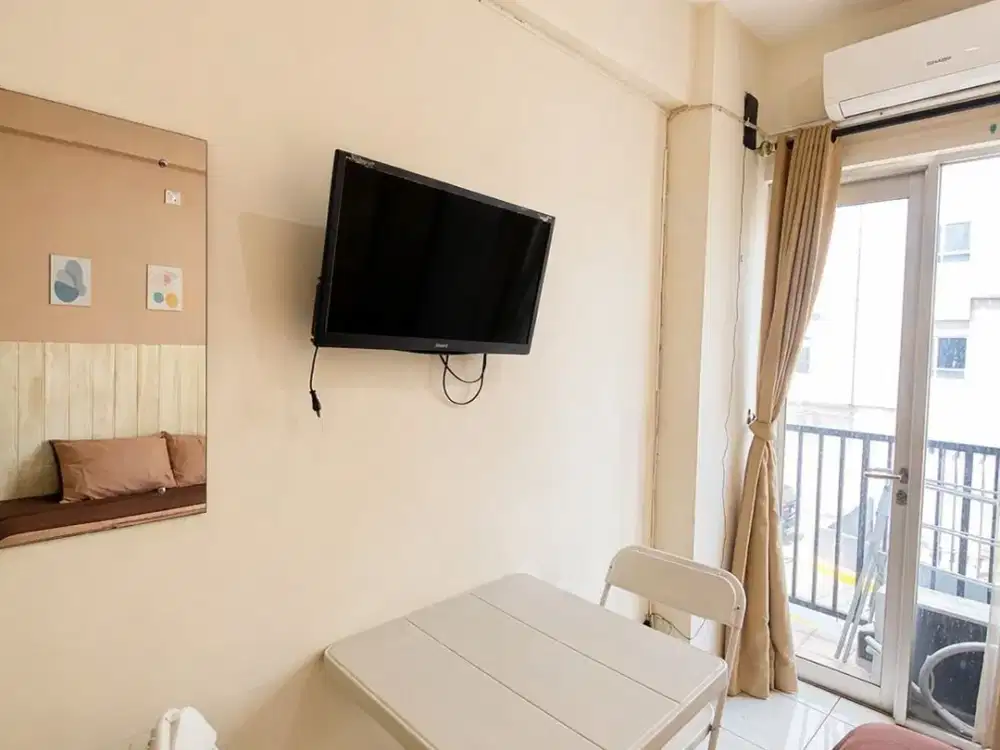 GRATIS Tagihan 300Ribu/Bulan City Light Apartemen Ciputat Studio Furnish