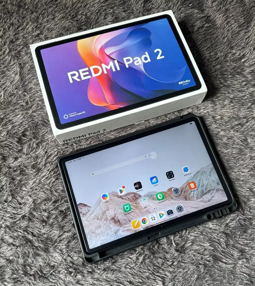 Tablet Xiaomi Redmi Pad 2 4/128GB Mulus Lengkap