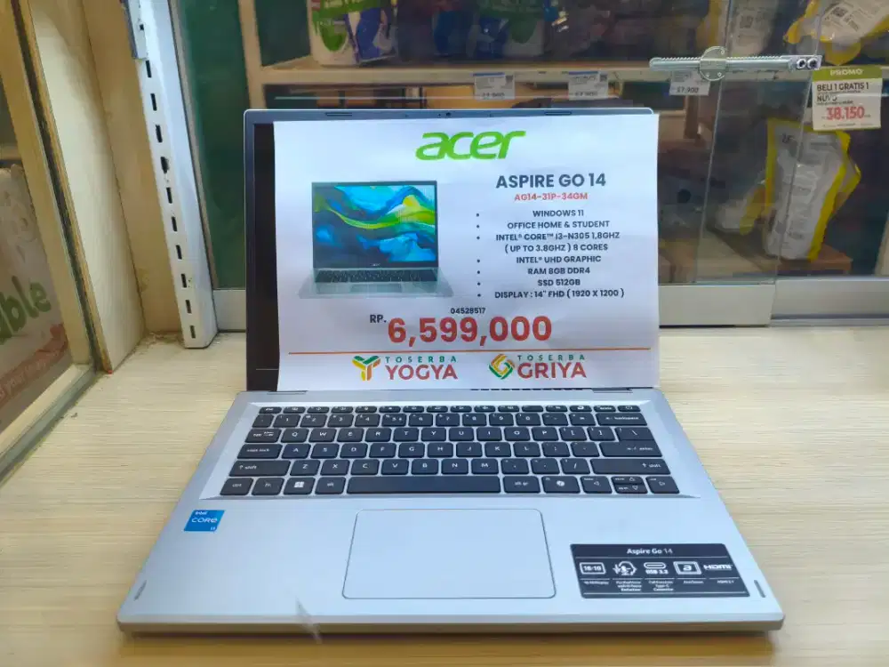 Laptop ACER Aspire Go 14 AG14-31P-34GM