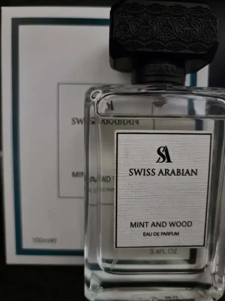 Swiss Arabian Mint and Wood Preloved