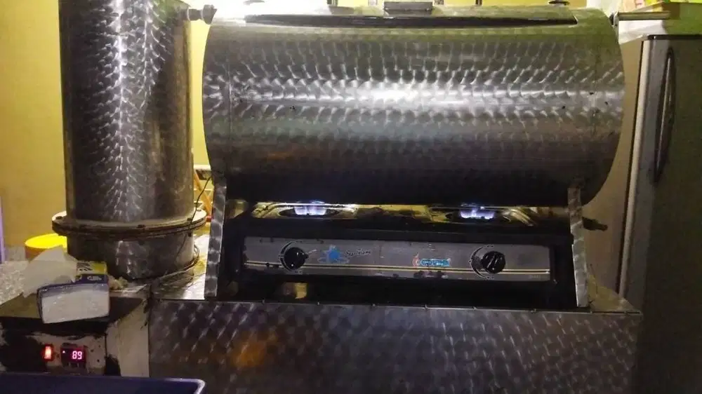 mesin vacuum frying untuk menggoreng keripik buah