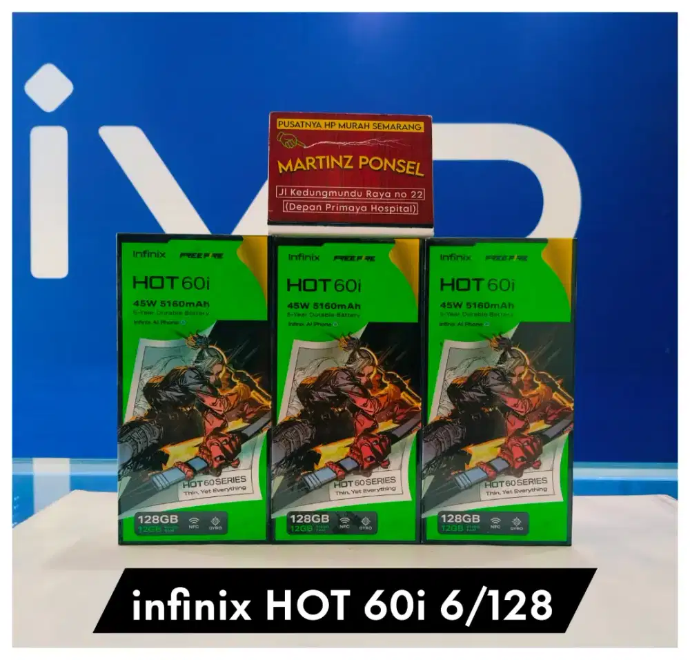 infinix Hot 60i 6/128 new