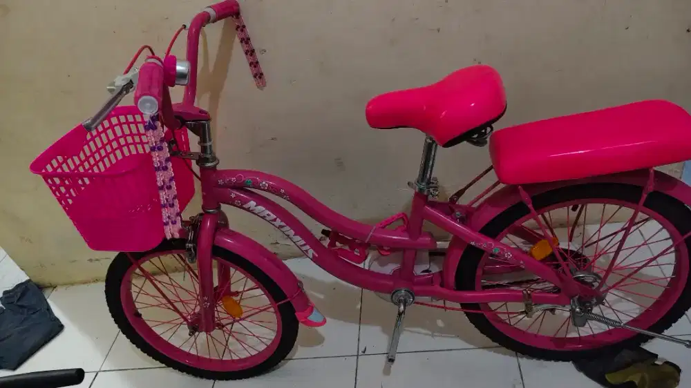Sepeda anak perempuan exotix maximus 20inc