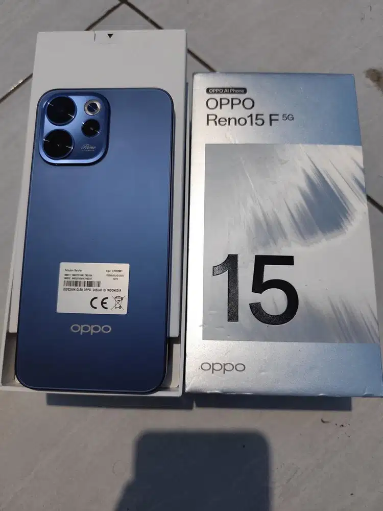 Oppo reno 15f 5g 8/256gb like new garansi on