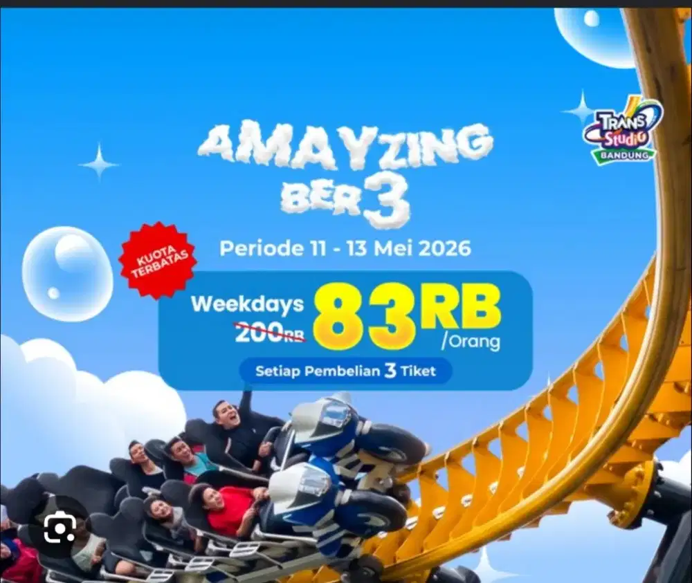 Tiket amayzing tsb bandung
