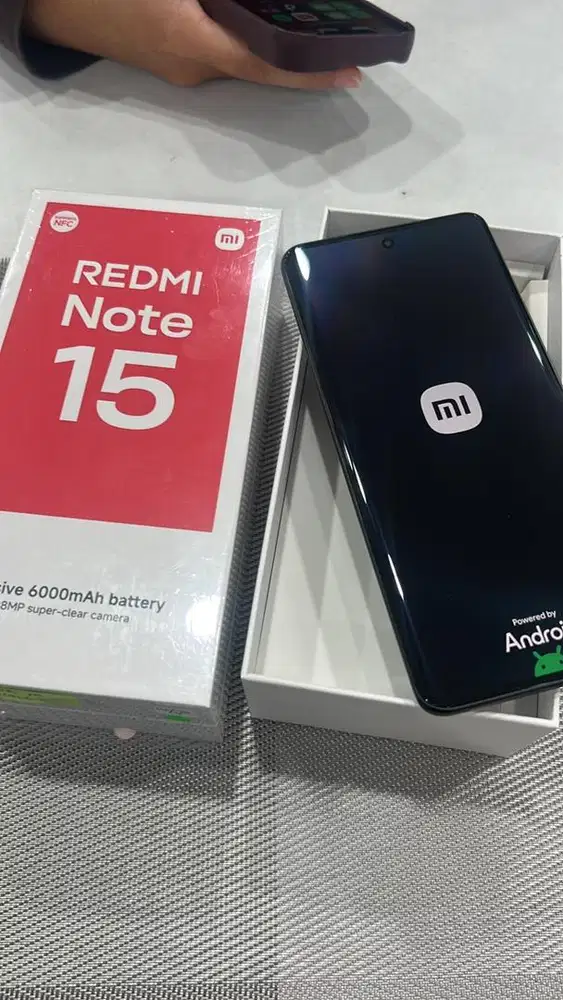 REDMI NOTE 15 4g BATERAI BESAR 6000mah