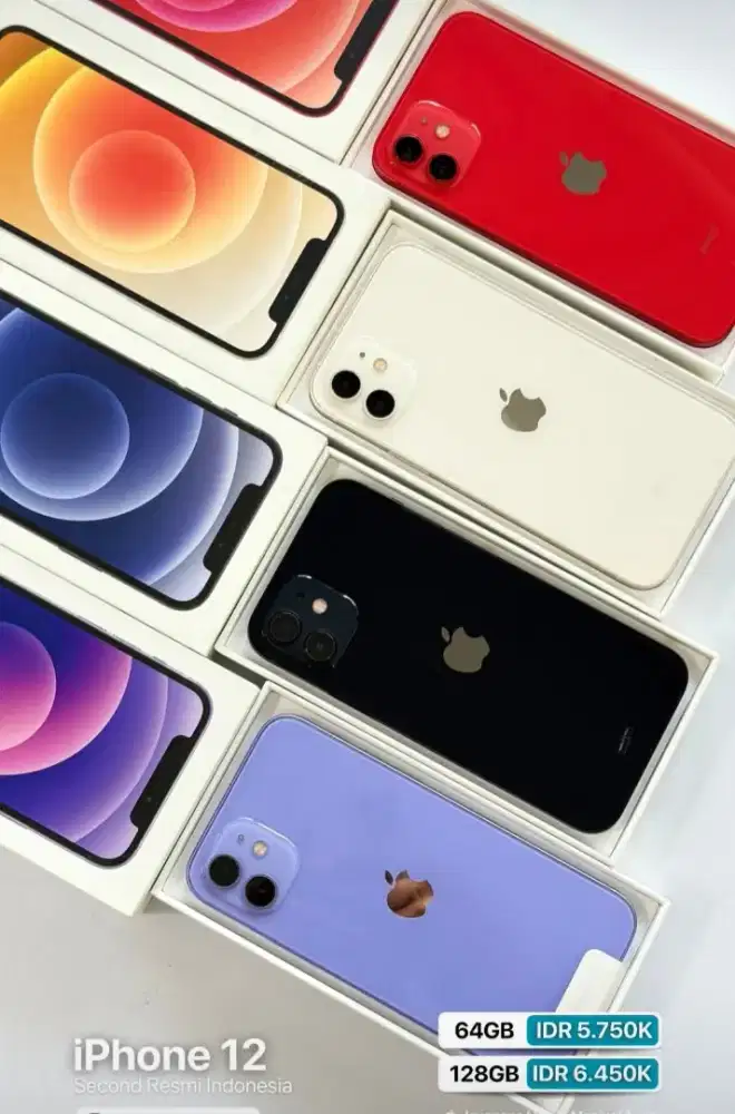 iPhone 12 second iBox kredit tanpa DP