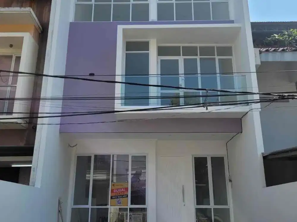 Rumah 3 lantai Bangun Baru Bagus Kelapa Gading