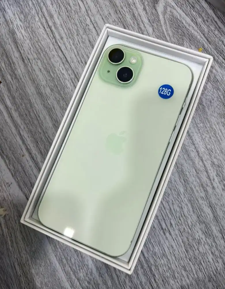 Iphone 15 plus inter 128gb blue dan green