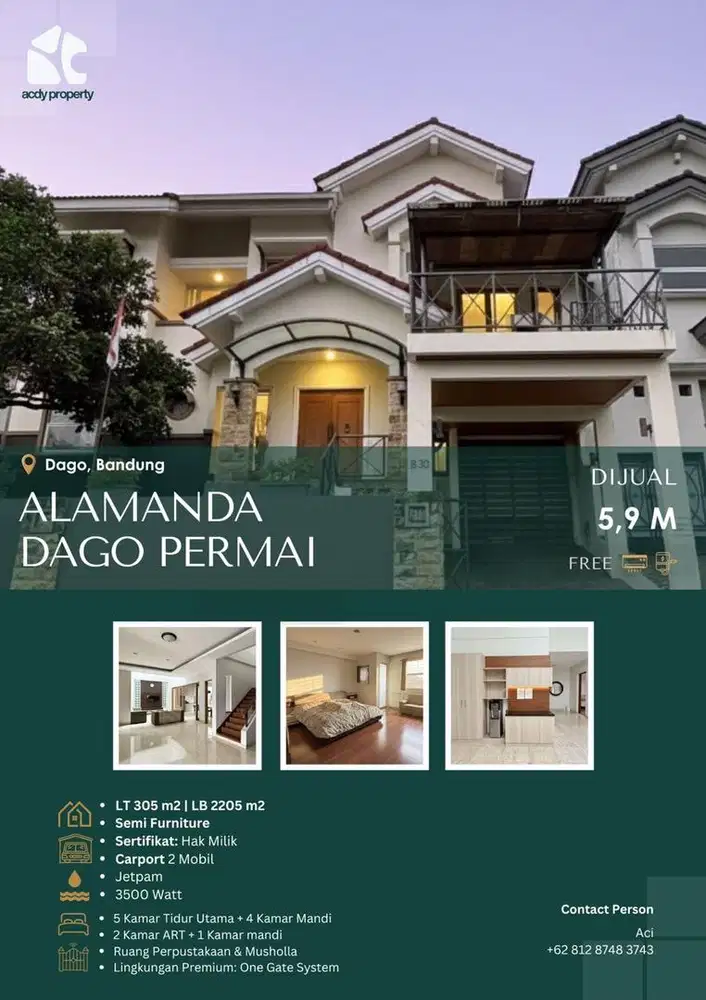 Rumah asri dago bandung utara, NEGO