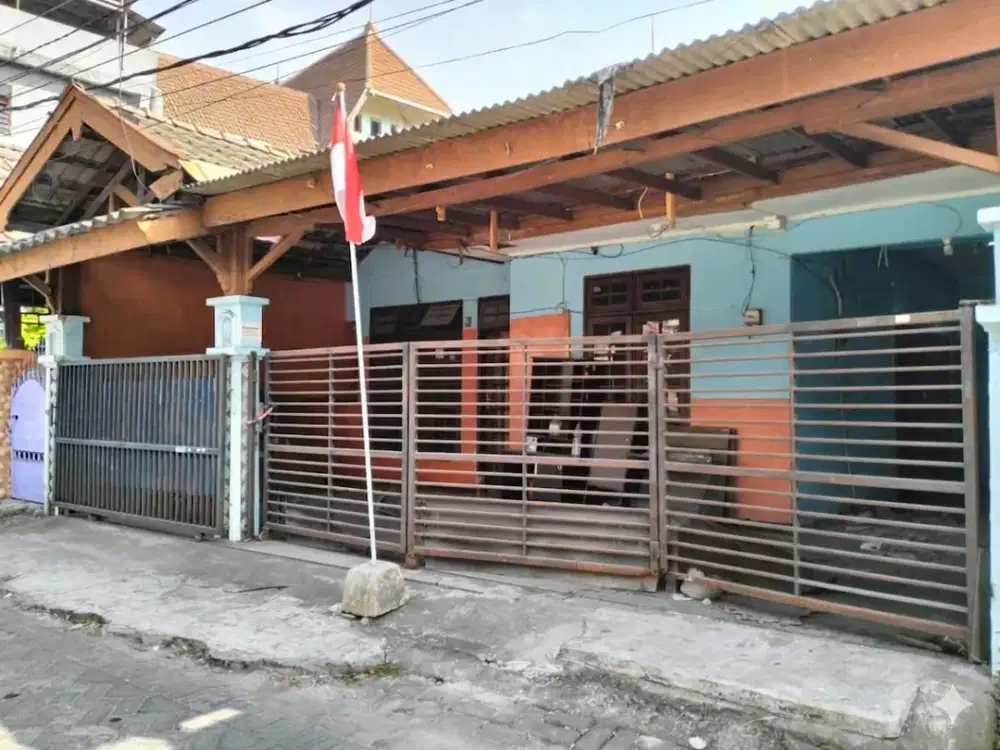 FOR SALE RUMAH HITUNG TANAH DI SIDOSERMO SURABAYA KOTA RK 191