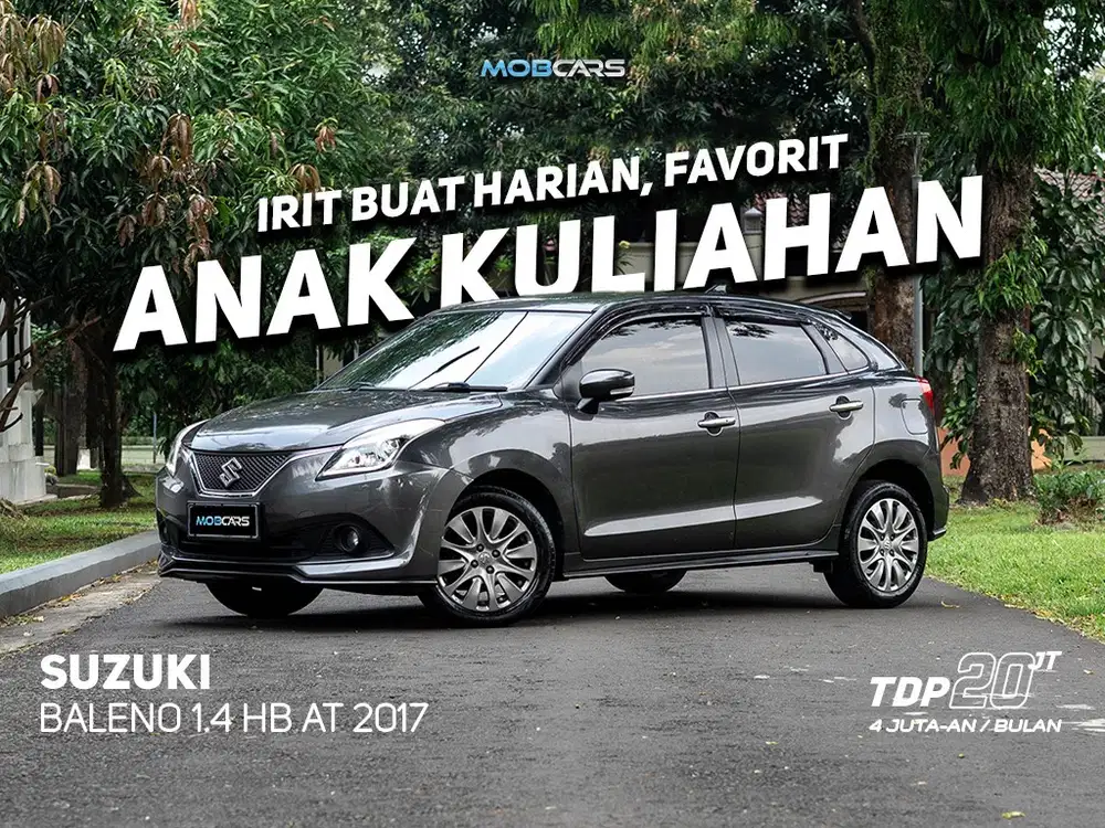 FREE BBM FULL TANK BALENO 1.4 HATCHBACK 2017