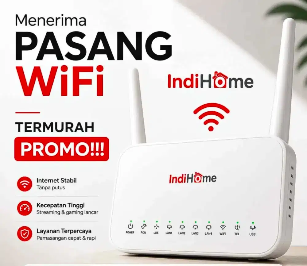 Pasang WiFi indihome termurah