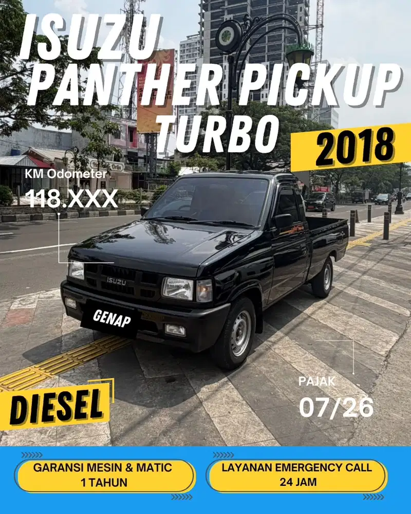 ISUZU PANTHER TURBO 2.5 MANUAL GENAP 2018