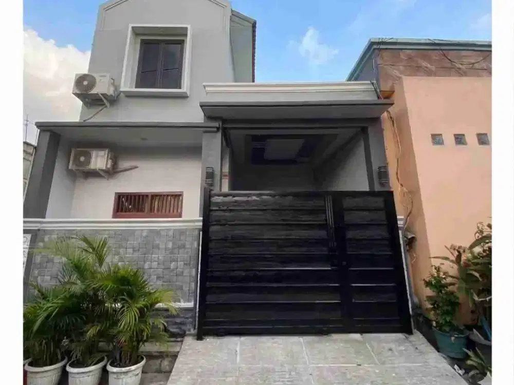 rumah 11/2 lantai di pondok ungu permai bekasi