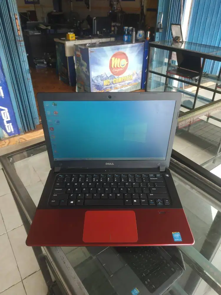 Laptop DELL RED DEVIL bisa buat Desain dan Editing MULUSS siap KERJA